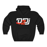 D2DJ Hoodie White Logo