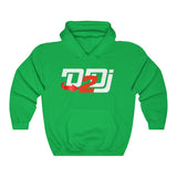 D2DJ Hoodie White Logo