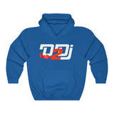 D2DJ Hoodie White Logo