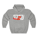 D2DJ Hoodie White Logo