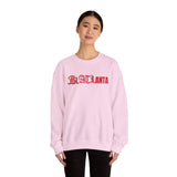 Direct2DJ x Bloody Jay: "Blatlanta" Retro Signature Crewneck Sweatshirt