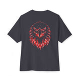 Direct2DJ x Bloody Jay Signature "Paisley Hawk" Oversized Boxy Tee