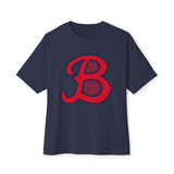 Direct2DJ x Bloody Jay Signature Paisley "B" Boxy Tee — "Blatlanta" Edition