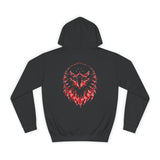 Direct2DJ x Bloody Jay Signature "Bloody" Gothic Paisley Hawk Hoodie
