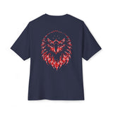 Direct2DJ x Bloody Jay Signature "Paisley Hawk" Oversized Boxy Tee