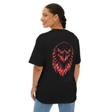 Direct2DJ x Bloody Jay Signature "Paisley Hawk" Oversized Boxy Tee