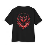 Direct2DJ x Bloody Jay Signature "Paisley Hawk" Oversized Boxy Tee