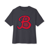 Direct2DJ x Bloody Jay Signature Paisley "B" Boxy Tee — "Blatlanta" Edition