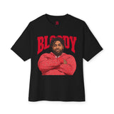 Direct2DJ x Bloody Jay Exclusive: "Got It In Blood" Signature Portrait Boxy Tee