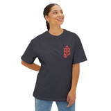 Direct2DJ x Bloody Jay Signature "Paisley Hawk" Oversized Boxy Tee