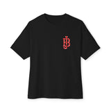 Direct2DJ x Bloody Jay Signature "Paisley Hawk" Oversized Boxy Tee
